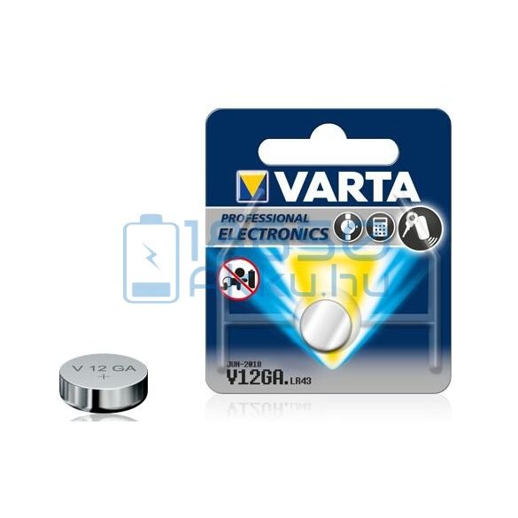 Varta AG12 / LR43 Alkáli Gombelem