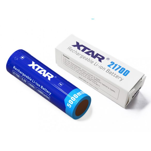 XTAR 21700 4900mAh 10A Akkumulátor