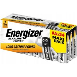   Energizer Alkaline Power Alkáli Tartós (AA / LR6) Ceruza Elem (24db)