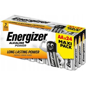 Energizer Alkaline Power Alkáli Tartós (AA / LR6) Ceruza Elem (24db)