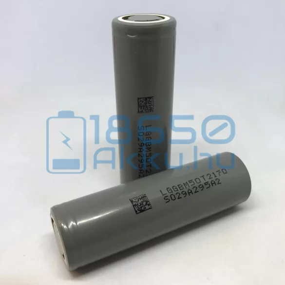 LG INR21700-M50T 5000mAh 7,3A Akkumulátor