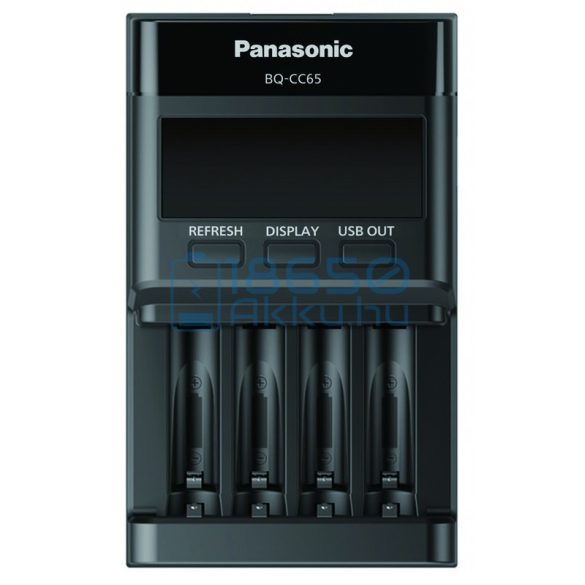 Panasonic Eneloop Pro BQ-CC65 Ni-MH Akkumulátor Töltő