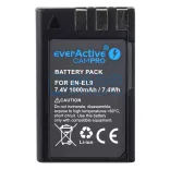 EverActive CamPro (Nikon EN-EL9) Fényképezőgép Akkumulátor (EVB010)