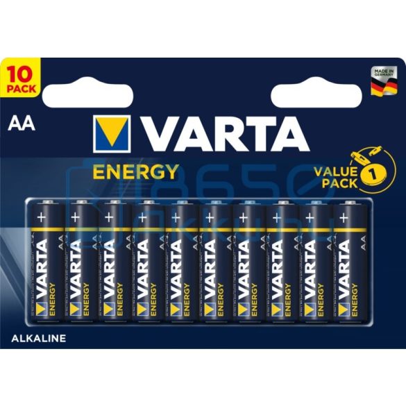Varta Energy Alkáli Tartós (AA / LR6) Ceruza Elem (10db)