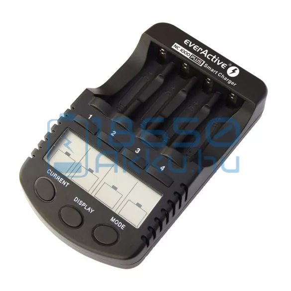 EverActive NC-1000 Plus Ni-MH / Ni-Cd Akkumulátor Töltő