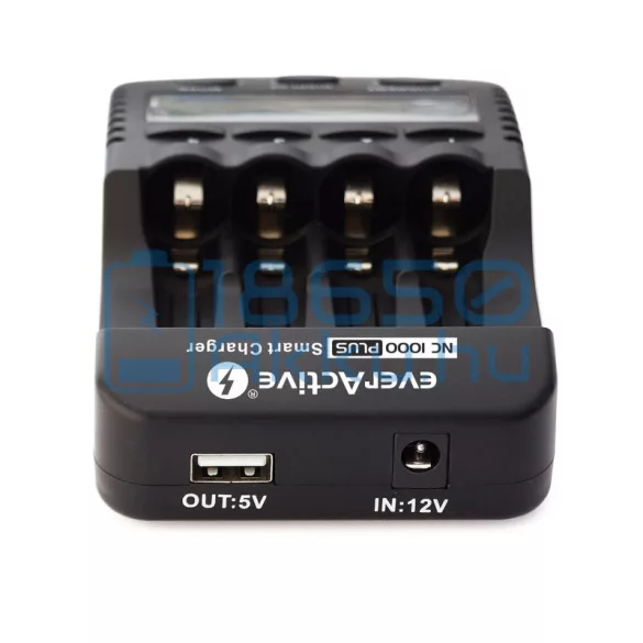EverActive NC-1000 Plus Ni-MH / Ni-Cd Akkumulátor Töltő