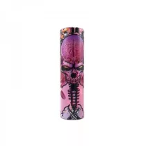 18650 akkumulátor fólia Pink Skull