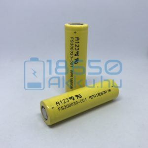 A123 APR18650M1A 1100mAh 30A LiFePO4 Akkumulátor