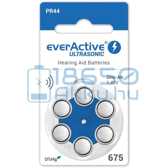 EverActive Ultrasonic 675 / PR44 Hallókészülék Elem
