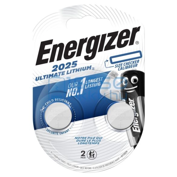 Energizer Ultimate CR2025 Lítium Gombelem (2db)