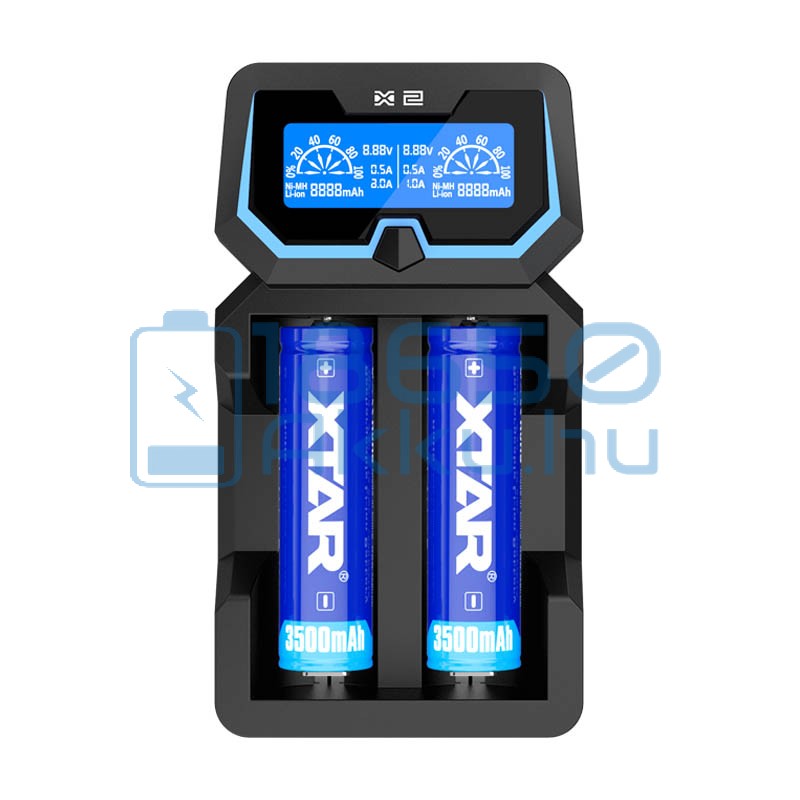 XTAR X2 Akkumulátor Töltő 8 990 Ft db 18650 Akku.hu XTAR VC2S Akkumulátor Töltő 7 490 Ft db 18650 Akku.hu