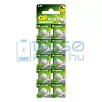 GP AG10 / LR54 / 189 Alkáli Gombelem (10db)