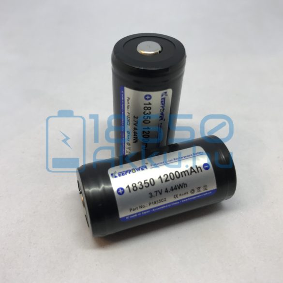 KeepPower 18350 1200mAh 10A Akkumulátor