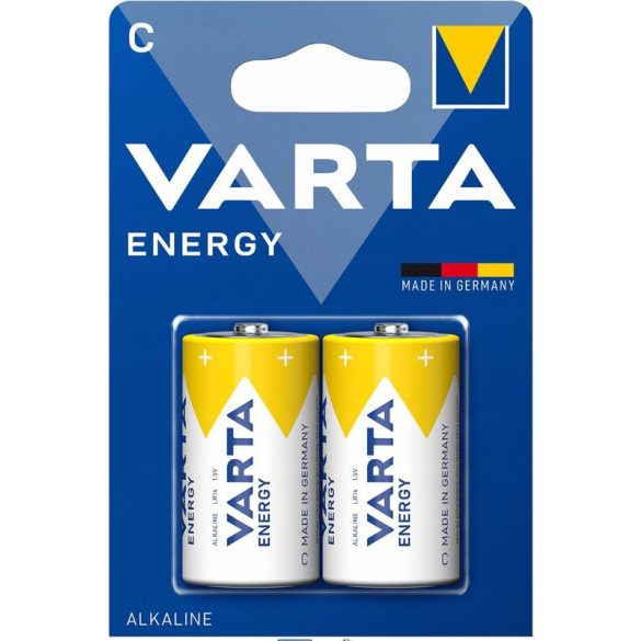 Varta Energy Alkáli Tartós (C / LR14) Baby Elem (2db)