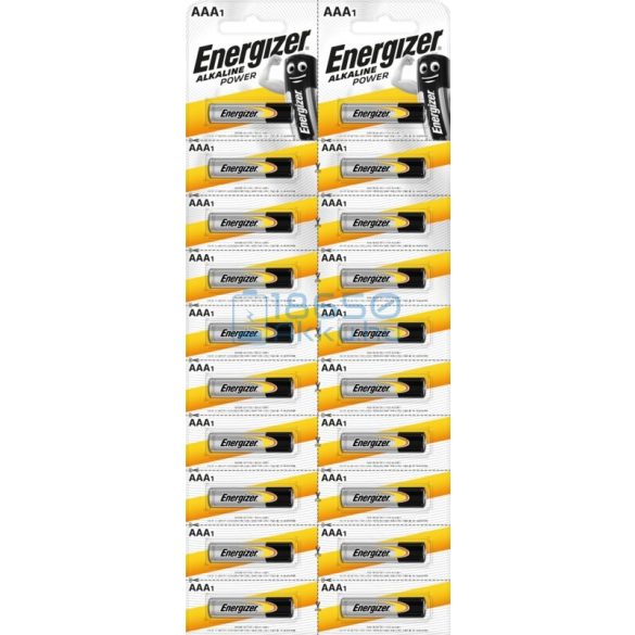 Energizer Alkaline Power Alkáli Tartós (AAA / LR03) Mikro Elem (1db)