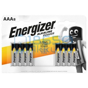 Energizer Alkaline Power Alkáli Tartós (AAA / LR03) Mikro Elem (8db)