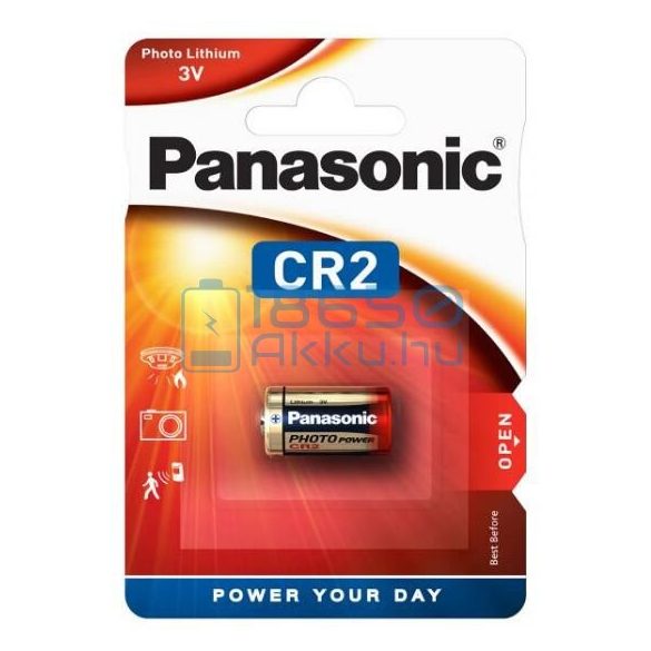 Panasonic CR2 Lítium Elem