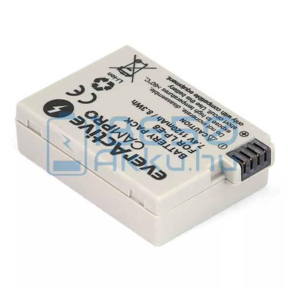 EverActive CamPro (Canon LP-E8) Fényképezőgép Akkumulátor (EVB018)