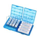EverActive 4 db AA/AAA elem tartó/tároló tok/doboz Kék