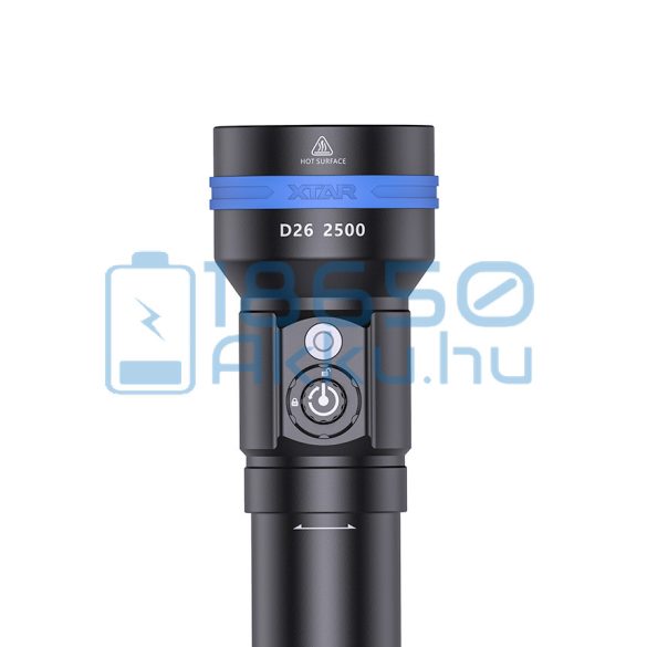 XTAR D26 2500 Hosszú Búvárlámpa Szett