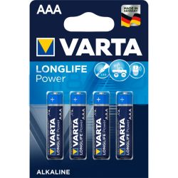   Varta Longlife Power Alkáli Tartós (AAA / LR03) Mikro Elem (4db)