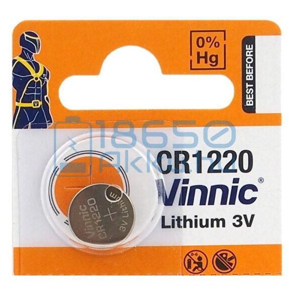 Vinnic CR1220 Lítium Gombelem