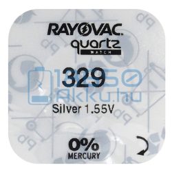Rayovac 329 Ezüst-Oxid Gombelem