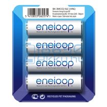   Panasonic Eneloop 1900mAh (AA / R6) Ceruza Újratölthető Elem / Ni-MH Akkumulátor (4db) (SP)