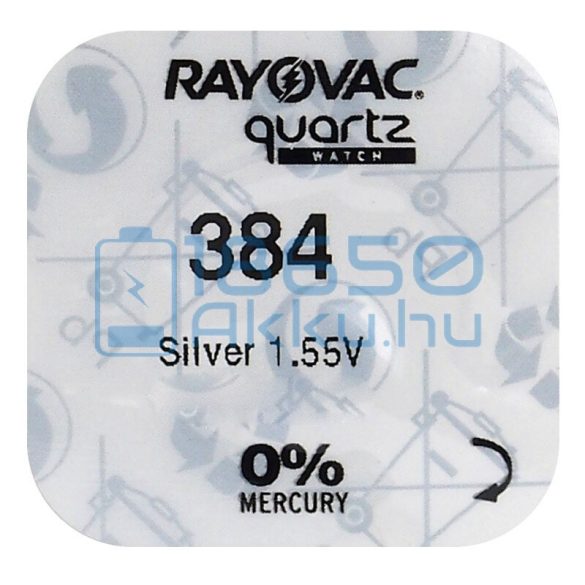 Rayovac 384 Ezüst-Oxid Gombelem