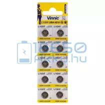 Vinnic AG10 / LR54 / L1131F Alkáli Gombelem (10db)