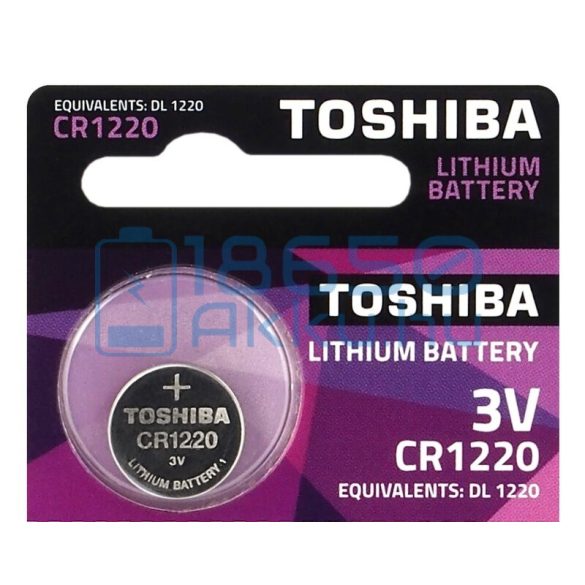 Toshiba CR1220 Lítium Gombelem