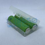 2x 18650 akku tartó tok