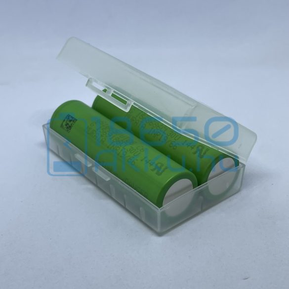 2x 18650 akku tartó tok