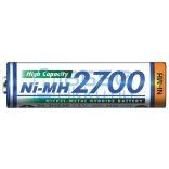 Panasonic 2700 2500mAh (AA / R6) Ceruza Újratölthető Elem / Ni-MH Akkumulátor (4db)