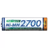 Panasonic 2700 2500mAh (AA / R6) Ceruza Újratölthető Elem / Ni-MH Akkumulátor (4db)