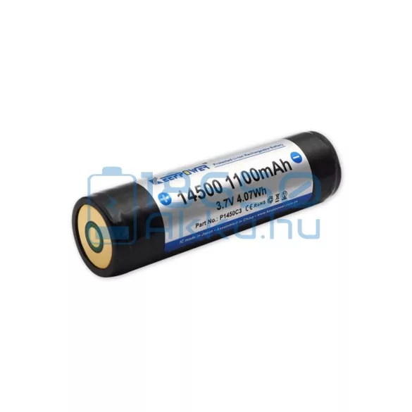 KeepPower 14500 1100mAh 2A Akkumulátor