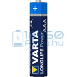 Varta Longlife Power Alkáli Tartós (AAA / LR03) Mikro Elem (10db)