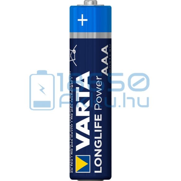 Varta Longlife Power Alkáli Tartós (AAA / LR03) Mikro Elem (10db)