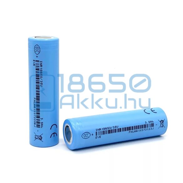 EVE INR18650 35V 3500mAh 10A Akkumulátor
