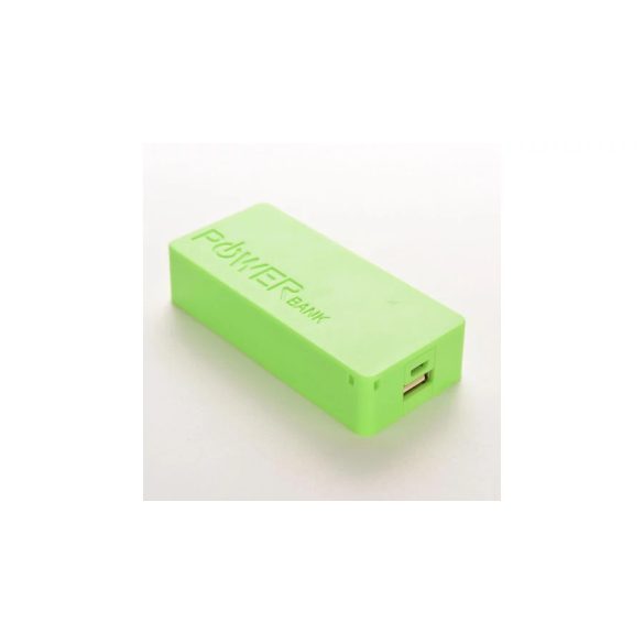 Powerbank 5000mAh zöld