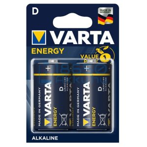 Varta Energy Alkáli Tartós (D / LR20) Góliát Elem (2db)