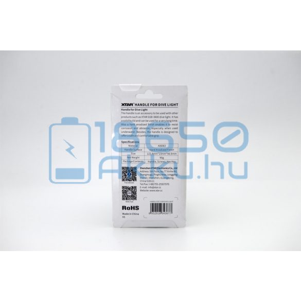 XTAR D28 Handle Fogantyú XTAR D28 3600 Búvárlámpához