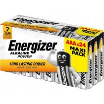   Energizer Alkaline Power Alkáli Tartós (AAA / LR03) Mikro Elem (24db)