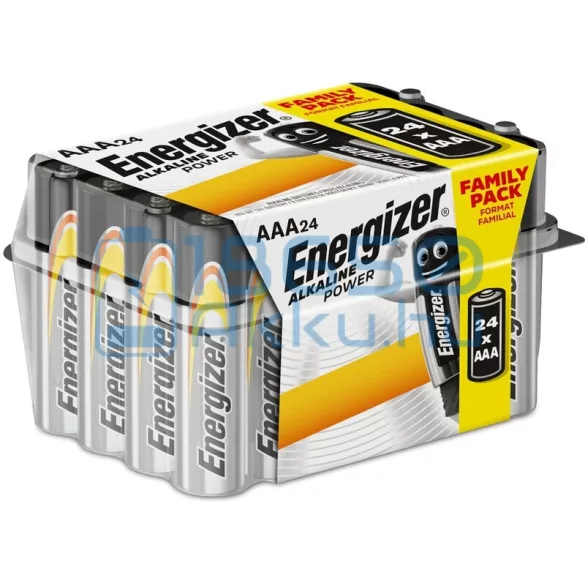 Energizer Alkaline Power Alkáli Tartós (AAA / LR03) Mikro Elem (24db)