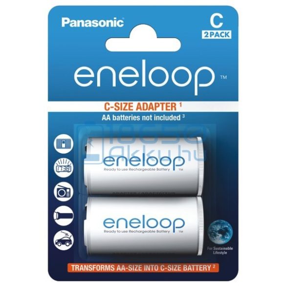Panasonic Eneloop AA / C Adapter