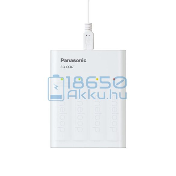 Panasonic Eneloop BQ-CC87 Ni-MH Akkumulátor Töltő és Powerbank