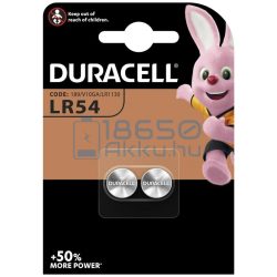 Duracell AG10 / LR54 Alkáli Gombelem (2db)