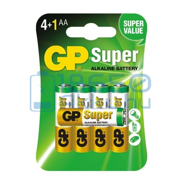 GP Super Alkáli Tartós (AA / LR6) Ceruza Elem (8db)