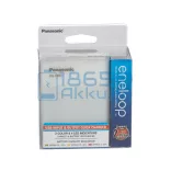 Panasonic Eneloop BQ-CC87 Ni-MH Akkumulátor Töltő és Powerbank + 4db 1900mAh (AA / R6) Ceruza Újratölthető Elem