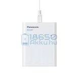 Panasonic Eneloop BQ-CC87 Ni-MH Akkumulátor Töltő és Powerbank + 4db 1900mAh (AA / R6) Ceruza Újratölthető Elem